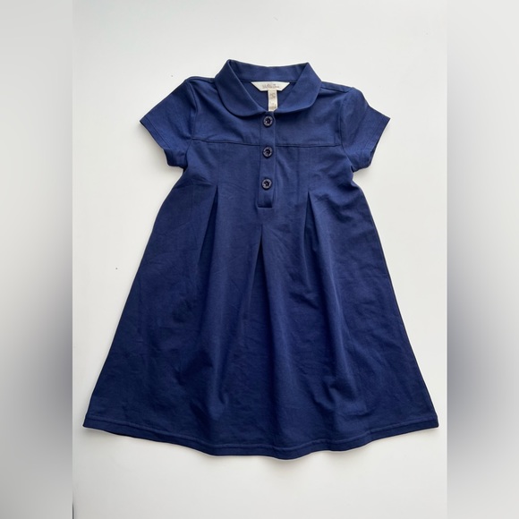 Matilda Jane Other - Matilda Jane Perfectly Paired Blue Button Collar short sleeve Dress school 4